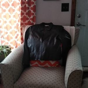 Leather jacket